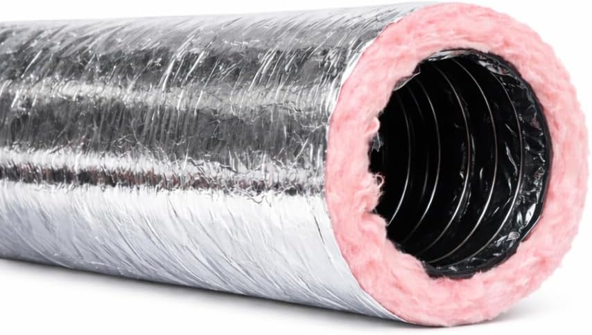 Insulated Flex Duct Silver